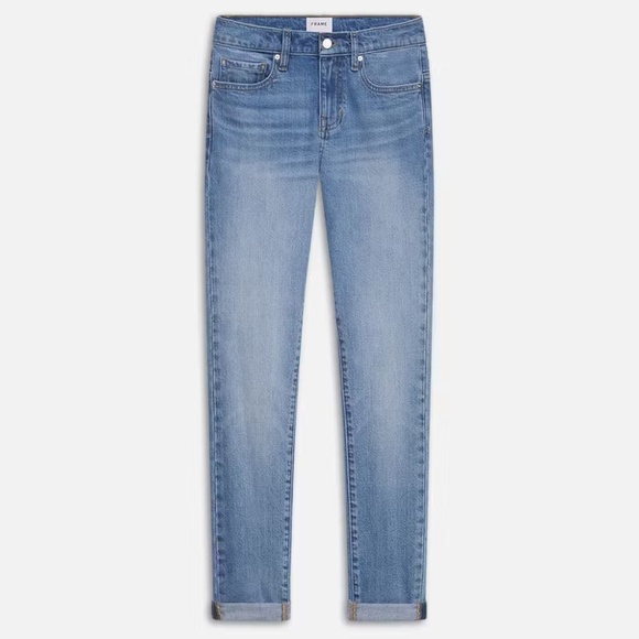 Frame Le Garcon Boyfriend Jeans in Silva Size 26‎ - Picture 1 of 11